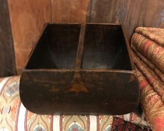Antique, Chinese rice bucket