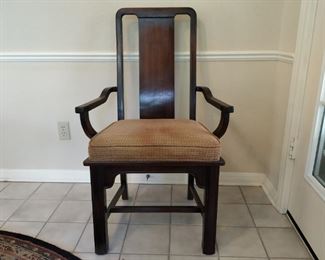one of four chairs (for glass-topped octagonal table)