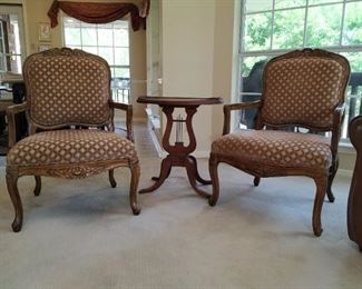 upholstered chairs