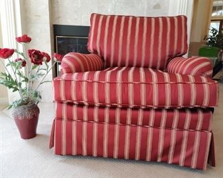 upholstered armchair