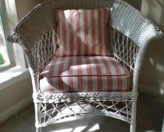 wicker chair