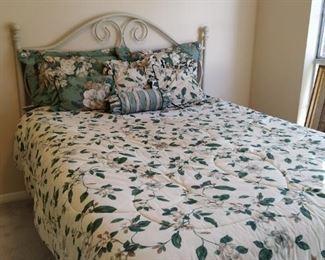 full size bed (includes mattress and box springs)