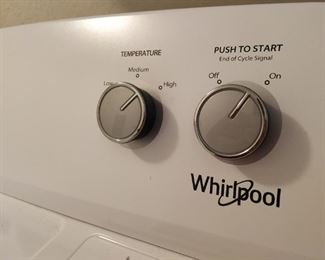 Whirlpool dryer model # WED4850HW0 (electric)