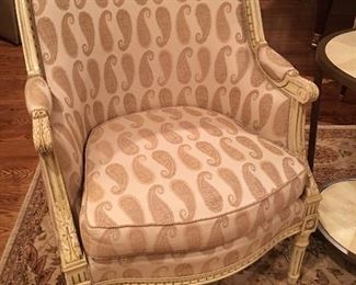 Beautiful Bergere Style Chairs, there is a pair!