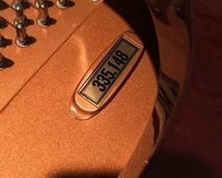 Serial number for Schimmel interior