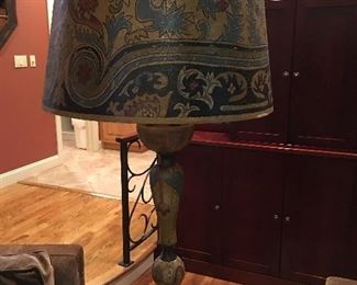 Floor Lamp with Unique Shade