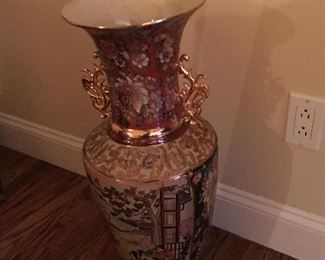 Urn with Gold Detailing