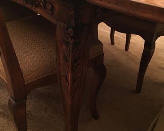 Dining Room Table leg Details