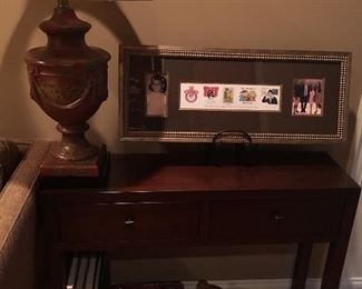 Side table, Lamps and more