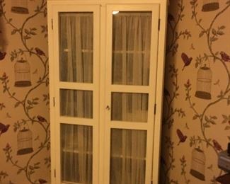 White Closet with shelving