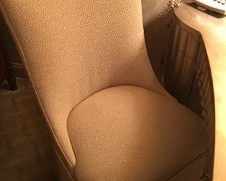 Custom Chair with kidney Desk