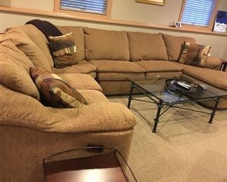 Sectional and Coffee table