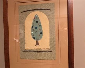 Signed and numbered Button Art