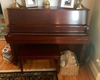 Boston upright piano - gives you the sound of a grand piano! 