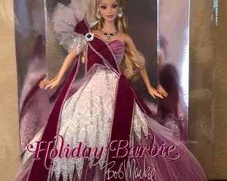 2005 Holiday Barbie, Bob Mackie, new in box. Never opened.