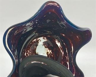 A talented artist in his own right, our client has allowed us to offer a portion of his collection in this sale. This is one of many pieces of blown glass created by our client. 