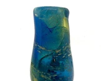 A talented artist in his own right, our client has allowed us to offer a portion of his collection in this sale. This is one of many pieces of blown glass created by our client. 