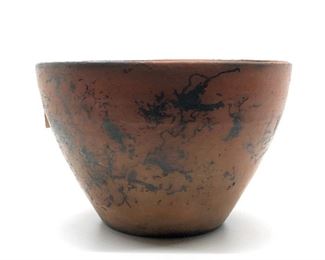 Original hand thrown, horsehair pottery in the classic native American style. 