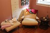 Mid-Century Chair & Ottoman