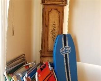 Matching grandfather clock