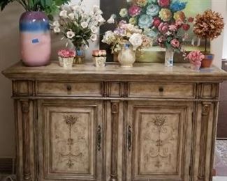 Elegant Seven Seas sideboard/credenza by Hooker Furniture