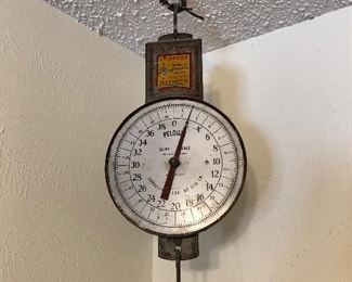 Vintage Pelouze  Dairy Scale 