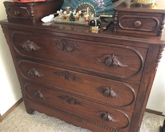 Antique Victorian Dresser with Mirror Circa 1890s