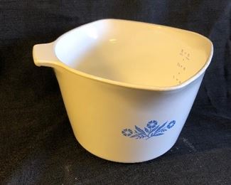 Vintage Corning Ware Blue Cornflower