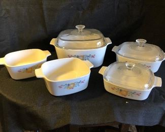 Vintage Corning Ware Abundance Fruit 