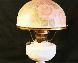 Aladdin Alacite Lincoln Drape Oil Lamp