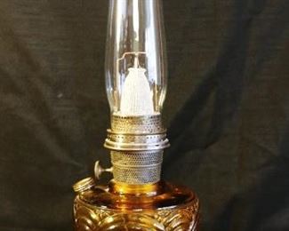 Aladdin Washington Drape Amber Lamp 