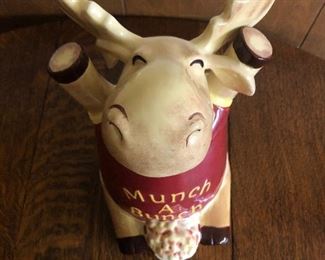 Moose Munch Jar Munch A Bunch Moose Cookie Jar--Ceramic--by Harry & David