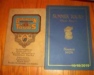 Vintage Travel Books