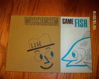 Vintage Wisconsin Game Fish Booklet