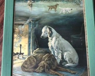 Antique calendar art