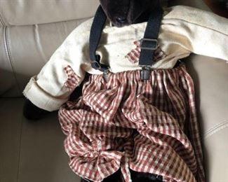 Handmade stuffed bear