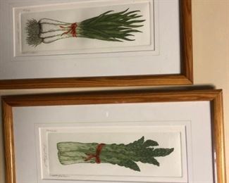 Veggie art signed & numbered