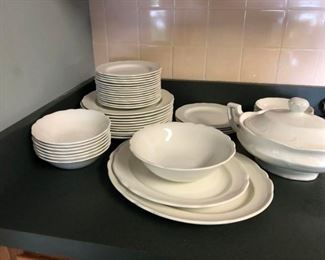 Staffordshire ironstone dinnerware