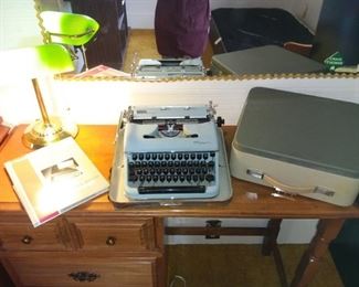 Vintage Olympia Typewriter with Case