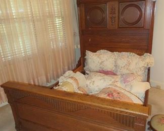 Antique Full size bed frame