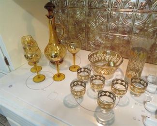 Vintage Wine and Martini Sets