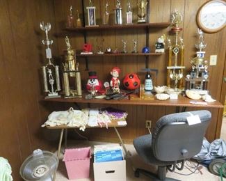 Trophies, Fan, Office Chair, Misc.