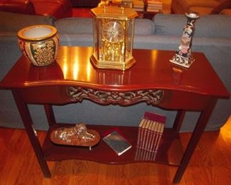 Mahogany sofa table