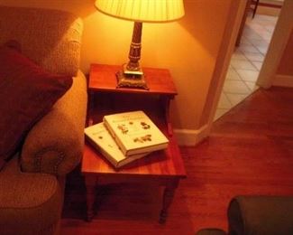 cherry end table