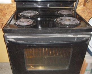 30" electric range