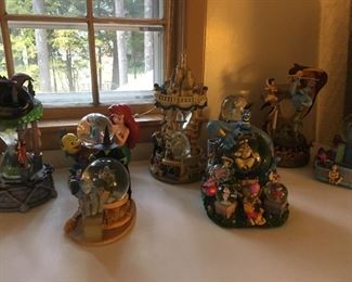 Lots of snow globes