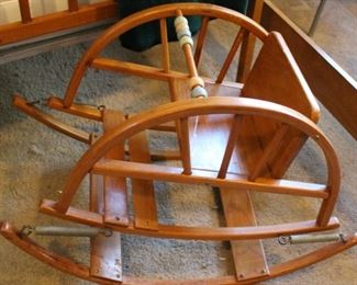 furniture vintage baby bouncy rocker