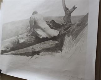 decor art black white