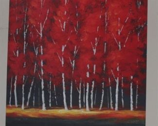 decor art red aspen