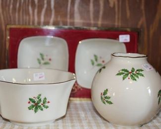 Lenox Holiday China